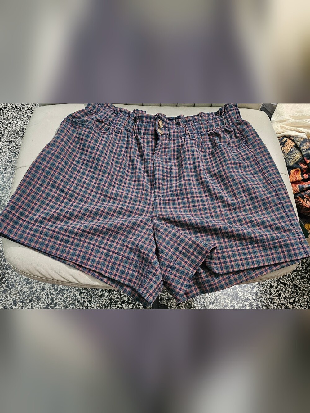 American Eagle Plaid Shorts